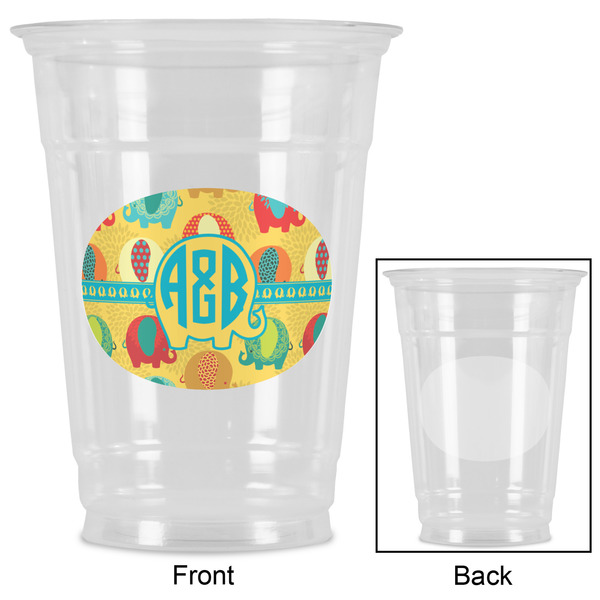 Cute Elephants Party Cups - 16oz - Approval