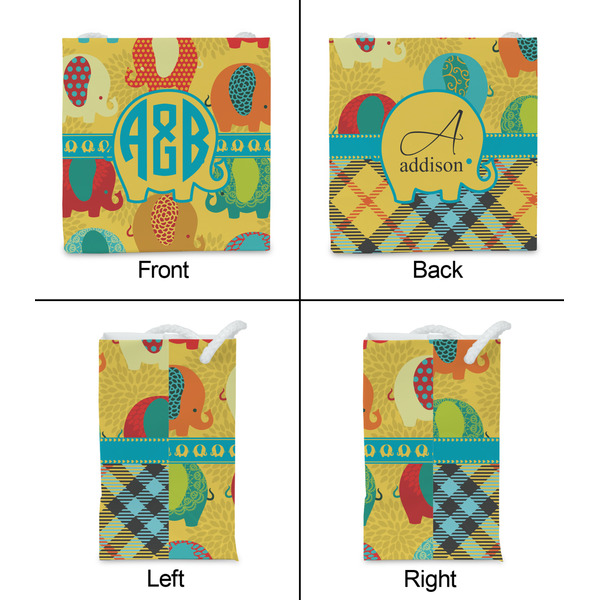 Cute Elephants Party Favor Gift Bag - Gloss - Approval