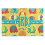 Cute Elephants Disposable Paper Placemats (Personalized)