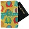Cute Elephants Passport Holder - Fabric (Personalized)