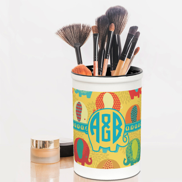 Cute Elephants Pencil Holder - LIFESTYLE makeup