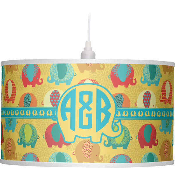 Cute Elephants Pendant Lamp Shade