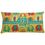 Cute Elephants Pillow Case - King (Personalized)