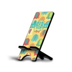Cute Elephants Cell Phone Stand (Large) (Personalized)
