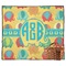 Cute Elephants Outdoor Picnic Blanket (Personalized)