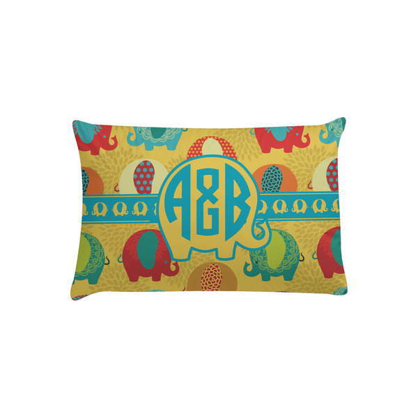 Custom Cute Elephants Pillow Case - Toddler (Personalized)