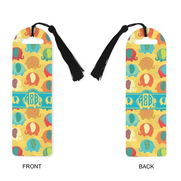 Cute Elephants Plastic Bookmarks - Approval