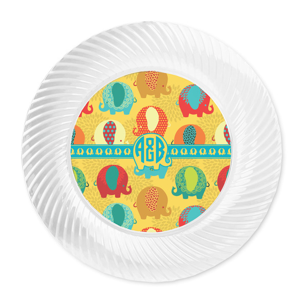 Cute Elephants Plastic Party Dinner Plates - Approval