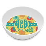 Cute Elephants Melamine Bowl - 8 oz (Personalized)
