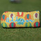 Cute Elephants Putter Cover - Front