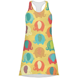 Cute Elephants Racerback Dress (Personalized)