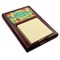 Cute Elephants Red Mahogany Sticky Note Holder (Personalized)