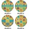 Cute Elephants Set of Lunch / Dinner Plates (Approval)