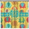 Cute Elephants Shower Curtain - 71" x 74" (Personalized)