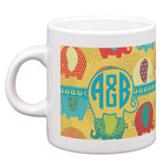 Cute Elephants Espresso Cup (Personalized)