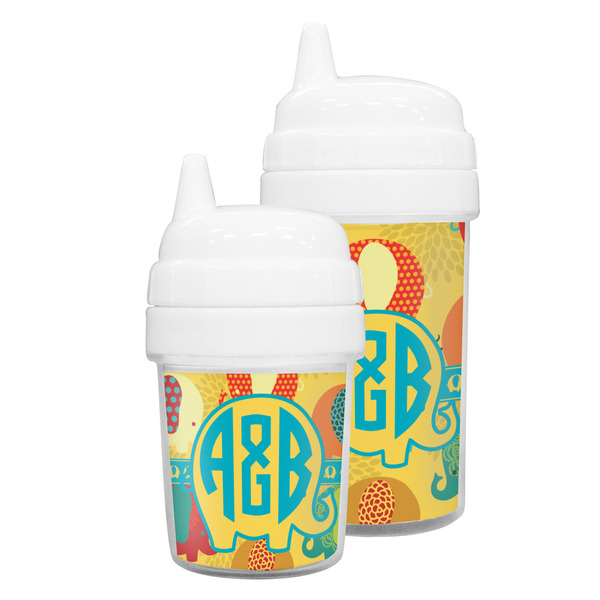 Cute Elephants Sippy Cups