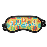 Cute Elephants Sleeping Eye Mask - Small (Personalized)