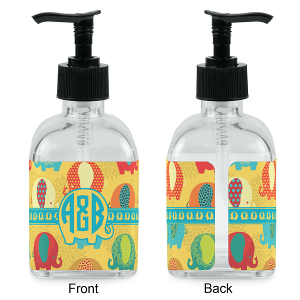 Cute Elephants Glass Soap/Lotion Dispenser - Approval