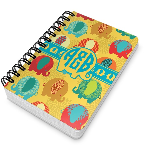 Cute Elephants Spiral Journal 5 x 7 - Main