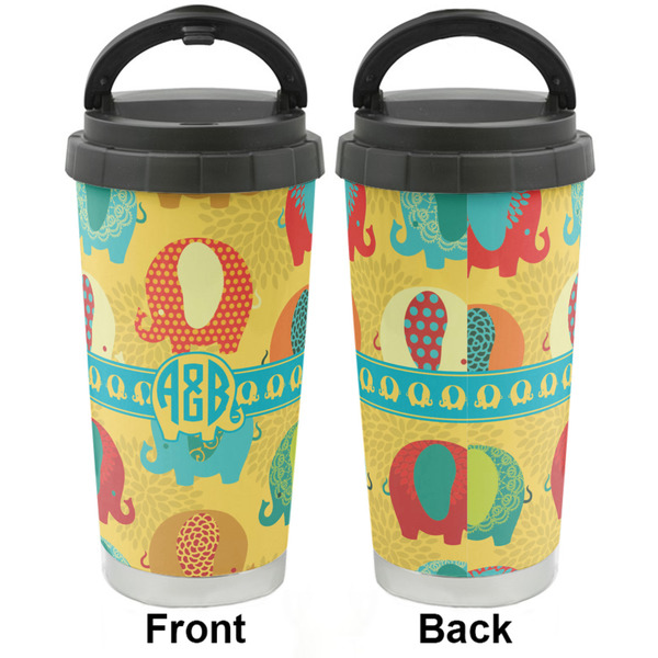 Cute Elephants Stainless Steel Travel Cup - Apvl