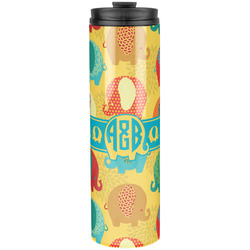 Cute Elephants Stainless Steel Skinny Tumbler - 20 oz (Personalized)