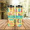 Cute Elephants Stainless Steel Tumbler - Lifestyle