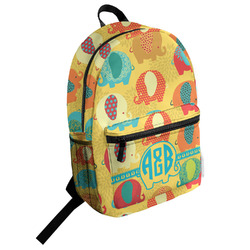 Cute Elephants Student Backpack (Personalized)
