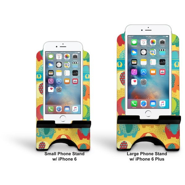 Cute Elephants Stylized Phone Stand - Comparison