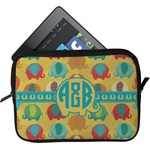 Cute Elephants Tablet Case / Sleeve - Small (Personalized)