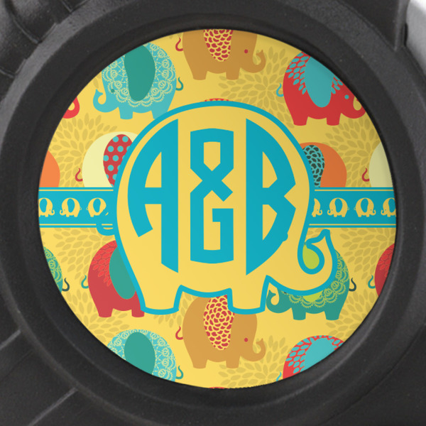 Cute Elephants Tape Measure - 25ft - detail