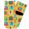 Cute Elephants Toddler Ankle Socks - Single Pair - Front and Back