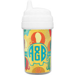 Cute Elephants Toddler Sippy Cup (Personalized)