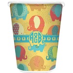 Cute Elephants Waste Basket (Personalized)