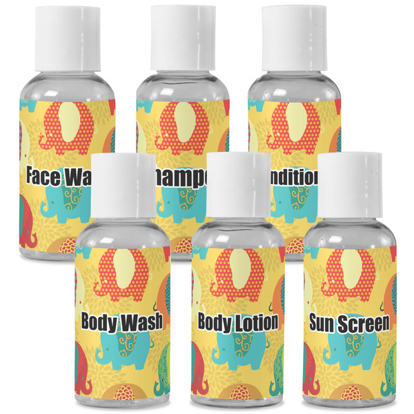 Custom Cute Elephants Travel Bottles (Personalized)