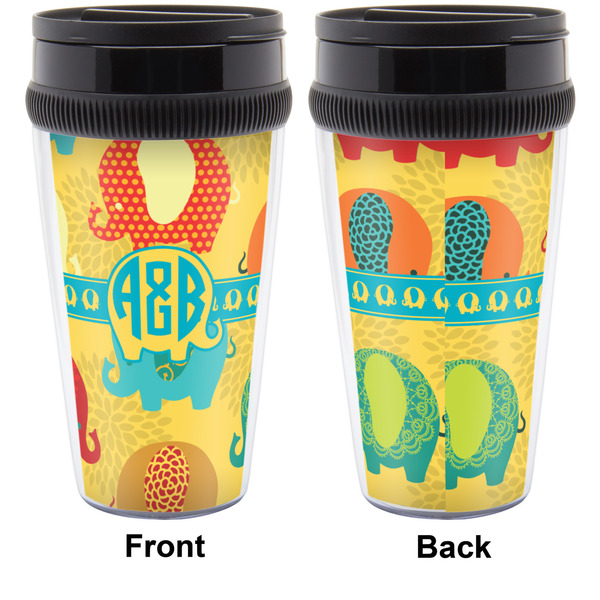 Cute Elephants Travel Mug Approval (Personalized)
