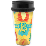 Cute Elephants Acrylic Travel Mug without Handle (Personalized)