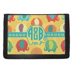 Cute Elephants Trifold Wallet (Personalized)