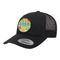 Cute Elephants Trucker Hat - Black (Personalized)
