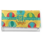 Cute Elephants Vinyl Checkbook Cover (Personalized)