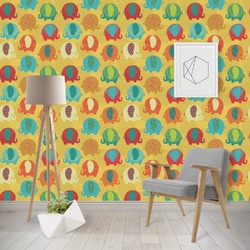 Cute Elephants Wallpaper & Surface Covering