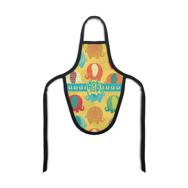 Custom Cute Elephants Bottle Apron (Personalized)