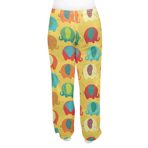 Cute Elephants Women's Pj on model - Back