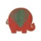 Cute Elephants Wooden Sticker Medium Color - Main