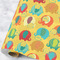 Cute Elephants Wrapping Paper Roll - Large - Main