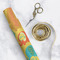 Cute Elephants Wrapping Paper Roll - Matte - In Context