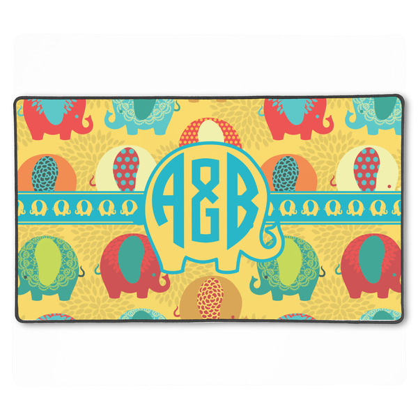 Custom Cute Elephants XXL Gaming Mouse Pad - 24" x 14" (Personalized)