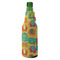 Cute Elephants Zipper Bottle Cooler - ANGLE (bottle)