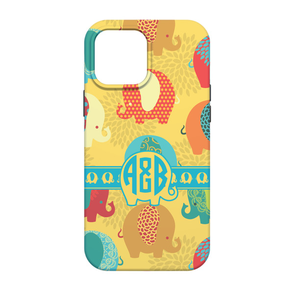 Cute Elephants iPhone 13 Pro Tough Case - Back