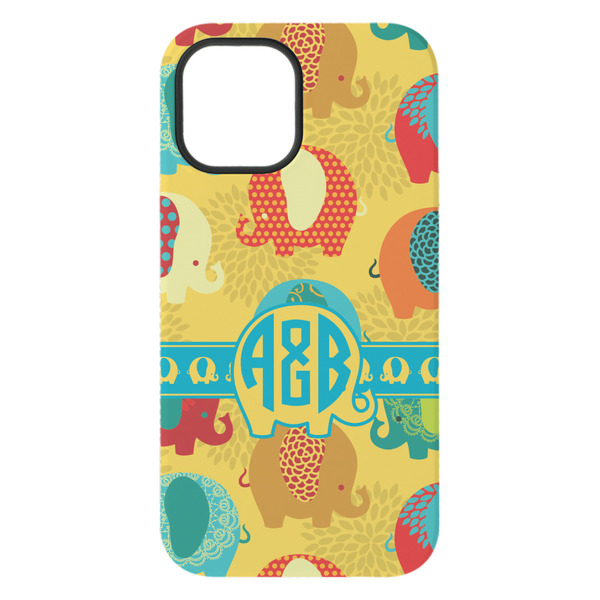 Cute Elephants iPhone 15 Pro Max Tough Case - Back