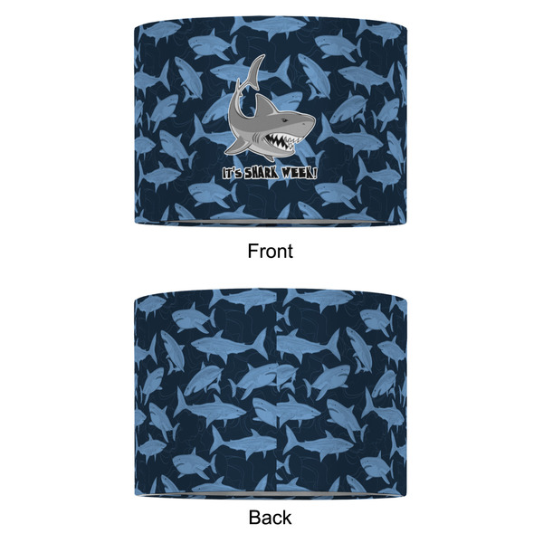 Sharks 12" Drum Lampshade - APPROVAL (Fabric)
